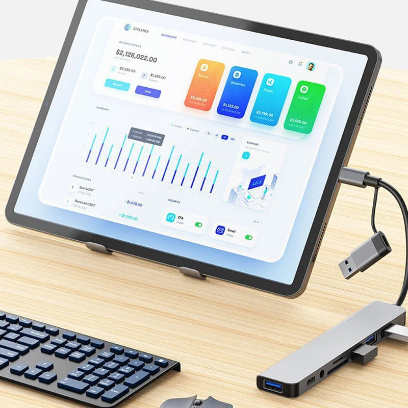 8-in-1 USB Hub