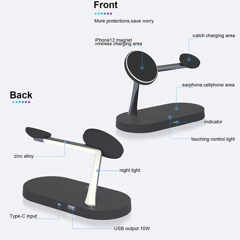 3-in-1 Wireless Charging Station