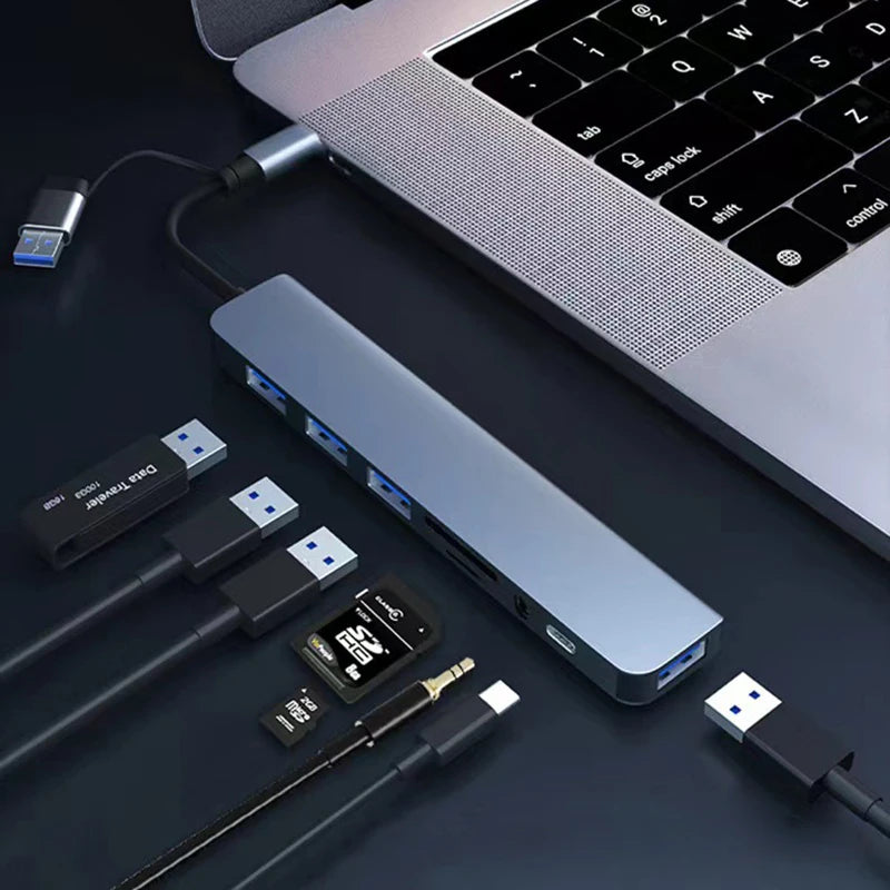 8-in-1 USB Hub