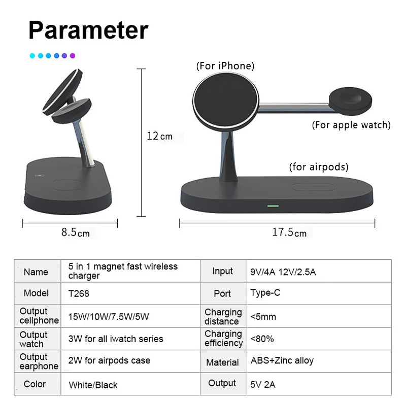 3-in-1 Wireless Charging Station